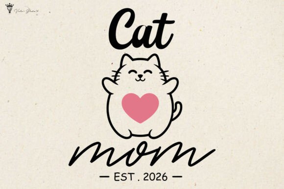 Cat Mom Est 2026 SVG PNG: A Designer's Review