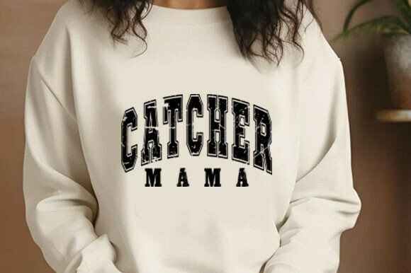 Catcher Mama SVG: Graphics for T-Shirt Designs