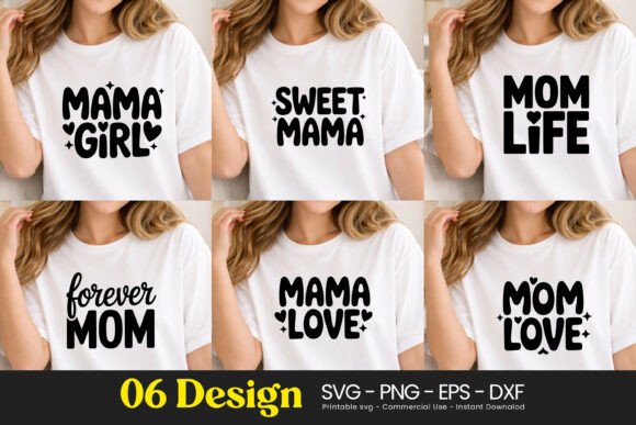 Mama Girl Quotes: Graphics and Illustrations for Crafters