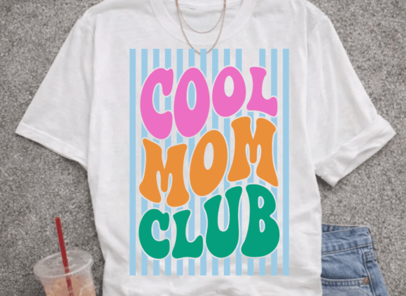 Mom Club SVG: Graphics for T-Shirt Designs