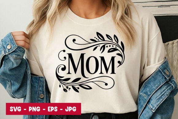 Mom Floral Typography: Freebies for Graphics