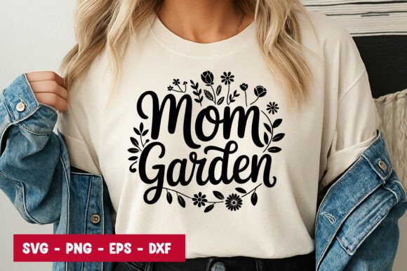 Mom Garden Typography: Graphics & Illustrations