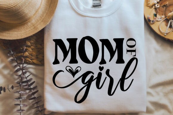 Mom of Girls SVG: Empowering T-Shirt Graphics