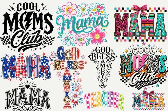 Mother's Day Graphics: A Crafter's Review of Mom Illustrations