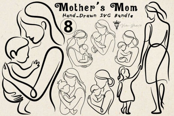 Mother's Mom Hand-Drawn SVG Bundle Review