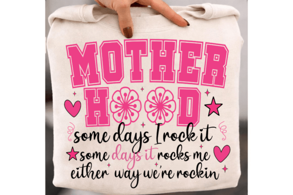 Motherhood SVG Graphics for T-Shirt Designs